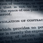 Dictionary definition of contracts