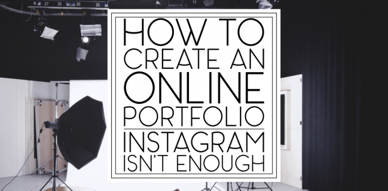 How to Make an Online Portfolio
