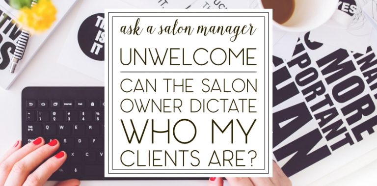 AASM: “Can salon owners dictate who your clients are?”